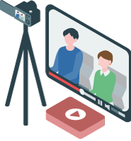 コンテンツ提供・配信事業者による動画配信