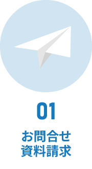 資料請求や導入のご相談に応じて、サービスの詳細や運用情報を提供します。